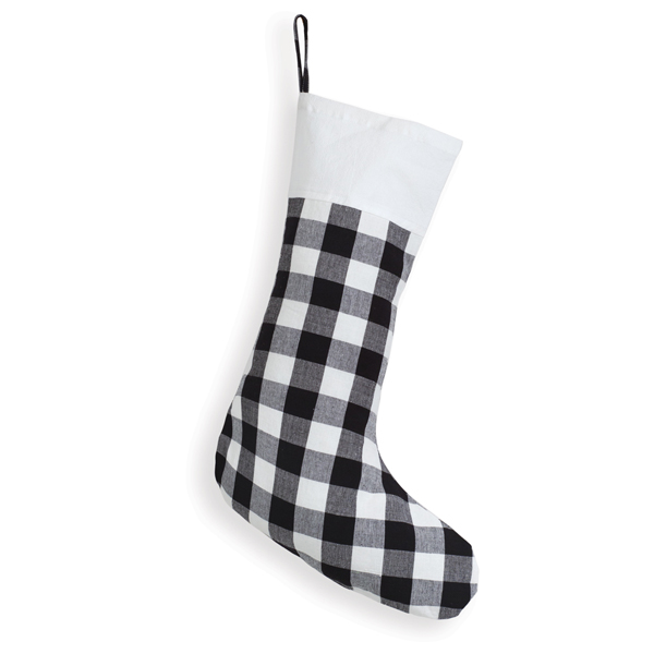 Buffalo Check Christmas Stocking